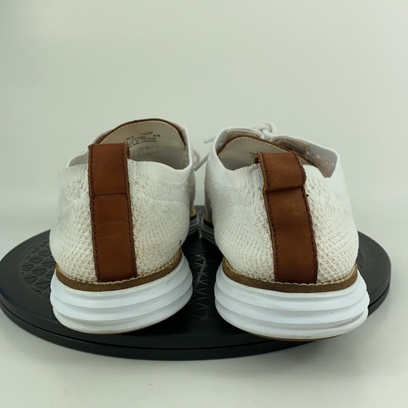 Cole Haan Original Grand Stitchlite Wingtip Oxford White C27963 Men's Size 10.5 - Picture 6 of 12